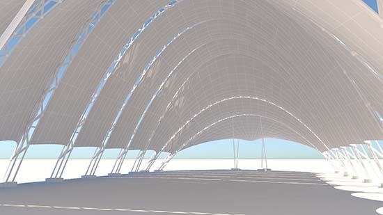 膜结构收费站多少钱？